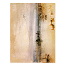 Description sommaire William Turner, croquis de Cartes Postales