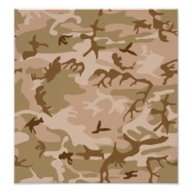 Désert Camo - camouflage de Brown Photographie D’art