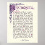 DESIDERATA POSTER