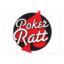 Design de carte de rockabilly de Ratt de tisonnier Carte Postale