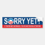 Désolé encore ? Anti Obama Adhésif Pour Voiture