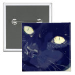 Dessin de visage de chats pin's