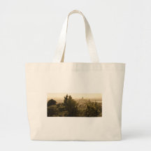 Dessin de vue de Pékin Sacs En Toile