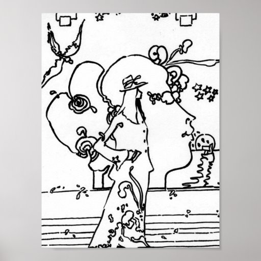 dessin maximum de style d'art de 60s Peter Affiches