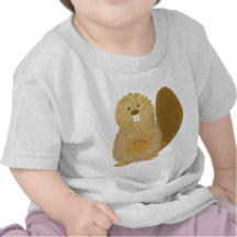 Dessins animaux adorables : Castor T-shirt