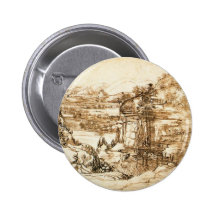 Dessins par Leonardo da Vinci Badge