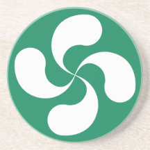 Dessous de verre Croix Basque "Lauburu"