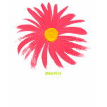 Dessus d'art : Marguerite rose classique. Rose. Lo t-shirts