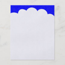 Dessus de nuage - II bleu Prospectus