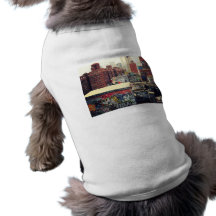 Dessus de toit de New York City couverts dans le g Manteau Pour Animal Domestique