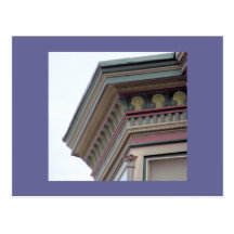 Détail de fenêtre carte postale