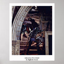 Détail de Pétri de libération par Raffaello Sanzio Posters