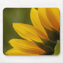 Détail de tournesol tapis de souris