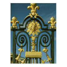 Détail du d'honneur de gril carte postale