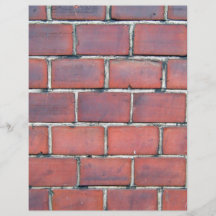 Détail rouge doux de mur de briques tract customisé