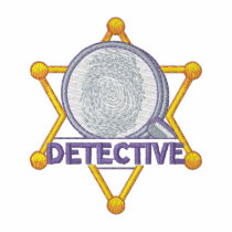 Détective polos brodés