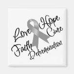 Détermination d'espoir d'amour de diabète magnets pour réfrigérateur