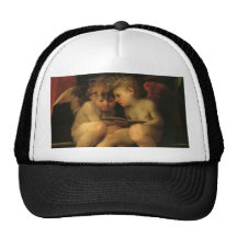 Deux anges lisant par Rosso Fiorentino Casquette