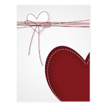 Deux coeurs cartes postales
