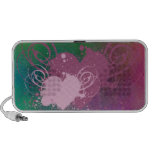 Deux coeurs haut-parleur iPod