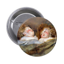 Deux enfants de sommeil - Peter Paul Rubens Badges Avec Agrafe