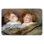 Deux enfants de sommeil - Peter Paul Rubens magnets