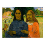 Deux femmes - Paul Gauguin Carte Postale