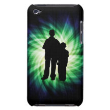 Deux garçons ; Famille Étui iPod Touch