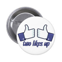 Deux goûts badges publicitaires