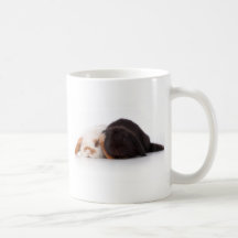 Deux lapins mignons de bébé mugs à café