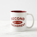 Deuxième est 1791 d'amendement tasse