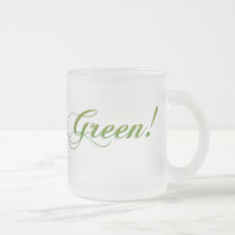 Devenez écolo ! Tasse givrée