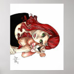 DevilGirl et son nounours Posters