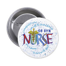 Devise d'infirmière d'Ob Gyn Badge