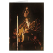DF in Concert early 70s Notecard