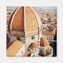 "Di Firenze de Luce" l'aquarelle de l'Italie de Du Magnets Pour Réfrigérateur