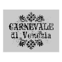 Di Venezia de Carnevale Carte Postale