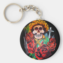 dia de los muertos porte-clé