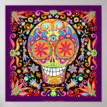 Dia de los Muertos Print ou affiche