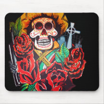 dia de los muertos tapis de souris