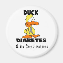 Diabète de canard, et ses complications aimant