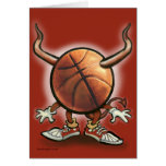 Diable de basket-ball carte