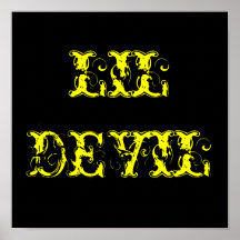 DIABLE DE LIL POSTERS