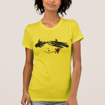 Diable et ange t-shirts