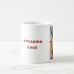 diable impressionnant tasse à café