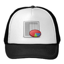 Diagramme de bureau casquettes de camionneur
