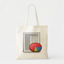 Diagramme de bureau sacs en toile