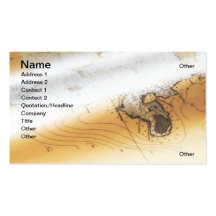 Diagramme nautique modèles de cartes de visite