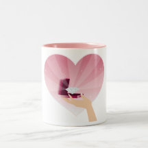 Diamant de boîte tasse à café