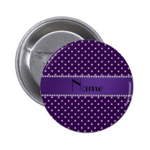 Diamants pourpres nommés personnalisés badge avec épingle